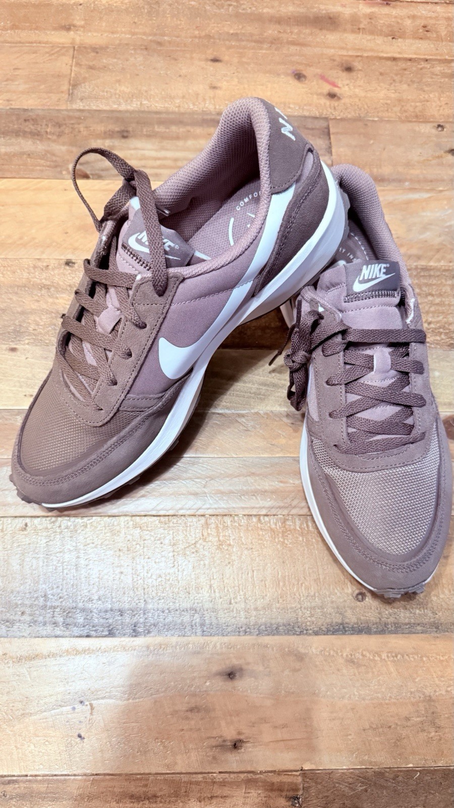 Nike Waffle Nav Mikk Brown, Varsity Gray -Size 10 Men - fj4195201