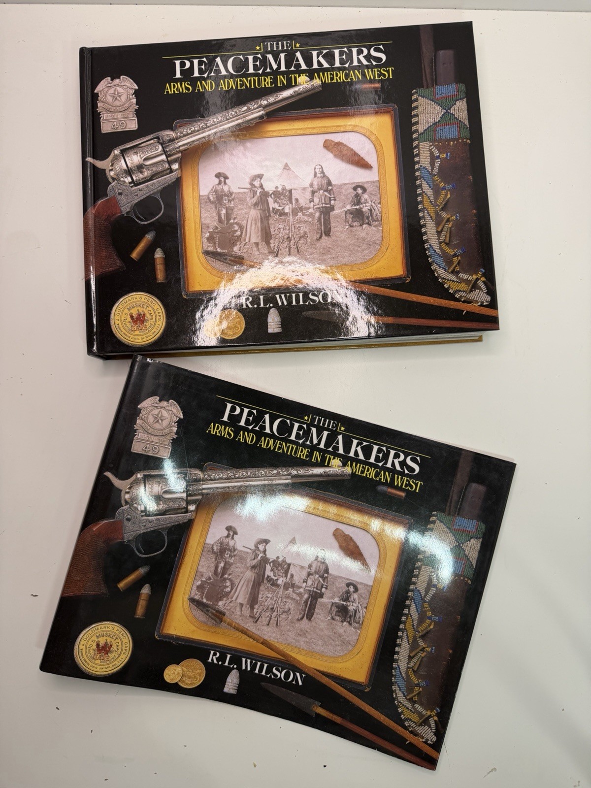 The Peacemakers R.L. Wilson Pictorial Boards Collector’s Edition Western Arms