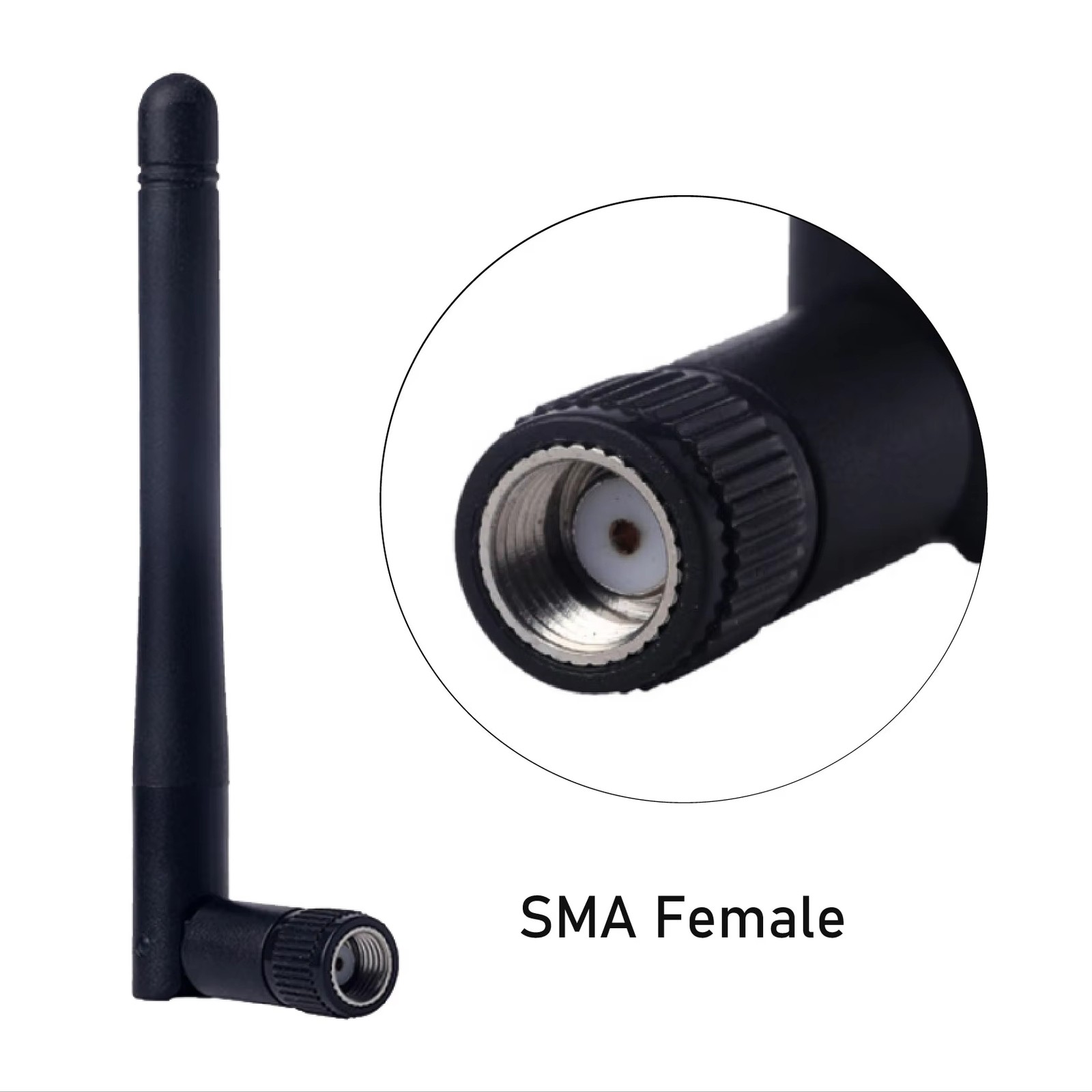 500 x RP-SMA Antenna for WiFi 2.4GHz 5Ghz Wireless Router or Card Female Pin LOT