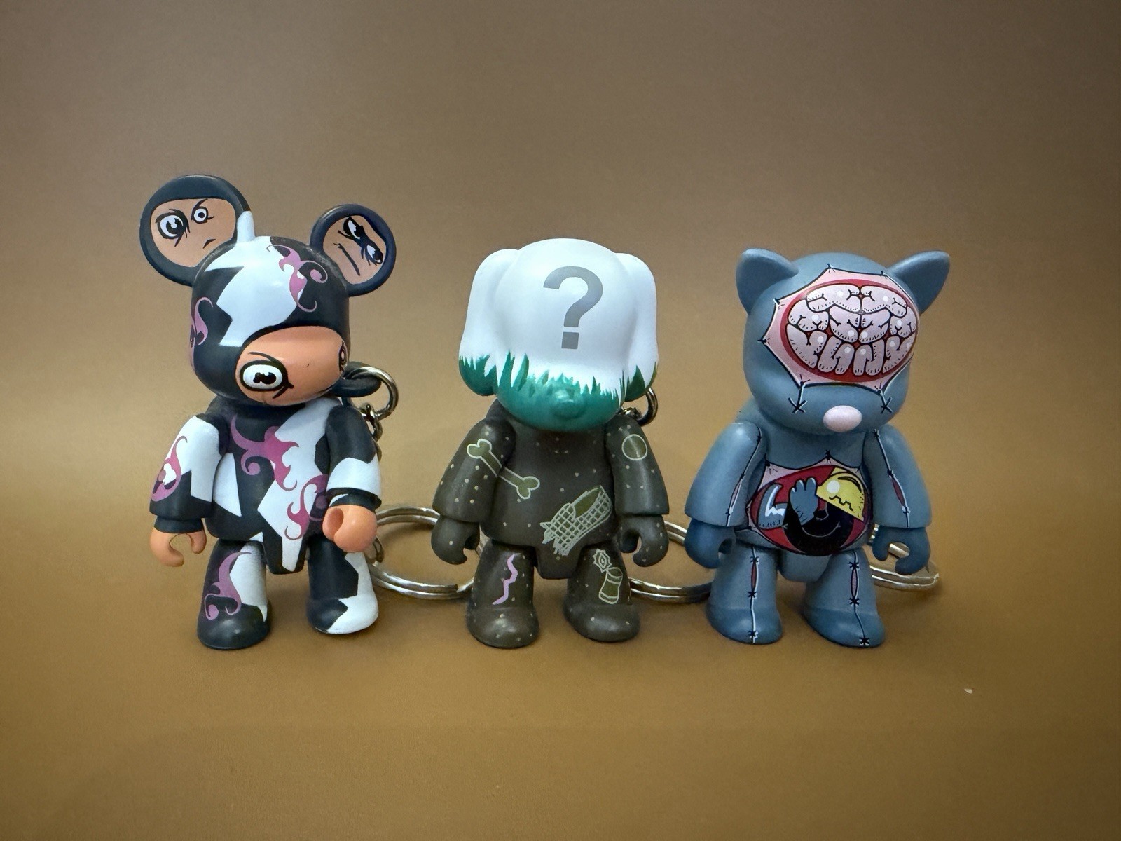Vintage 2005-2006 Toy2R Qee Keychain Series | Vinyl Figure