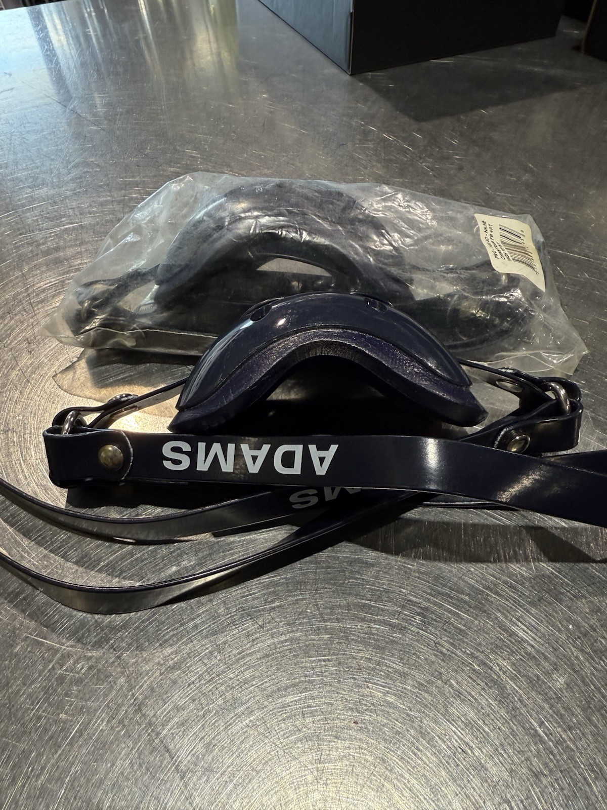 Set of 20. Adam’s Pro 100 Navy Chinstrap Football Set of 20. Adam’s Pro 100 Navy Chinstrap Football