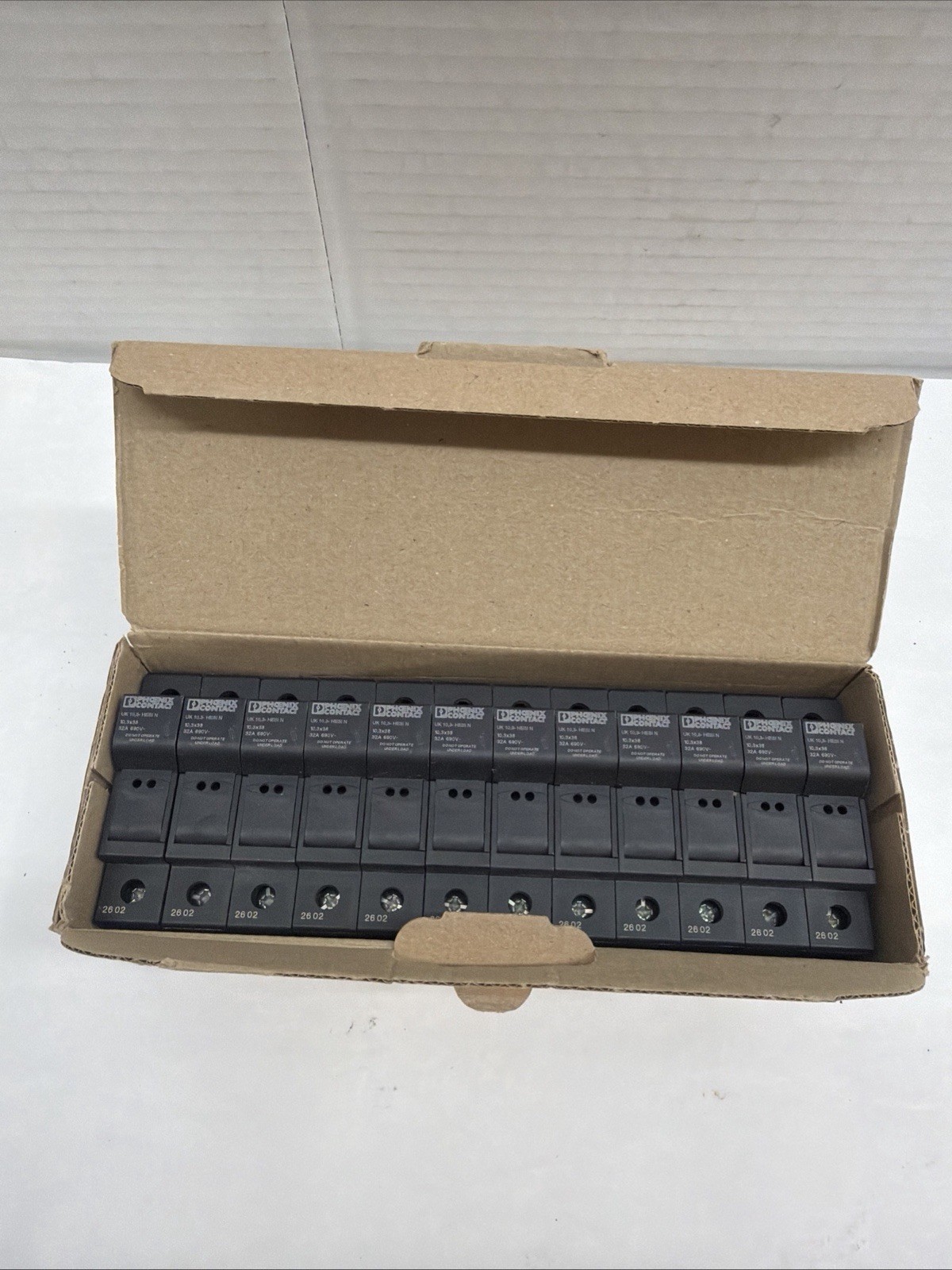 Lot Of 12 Phoenix Contact 3048386 Terminal Block Connetor 