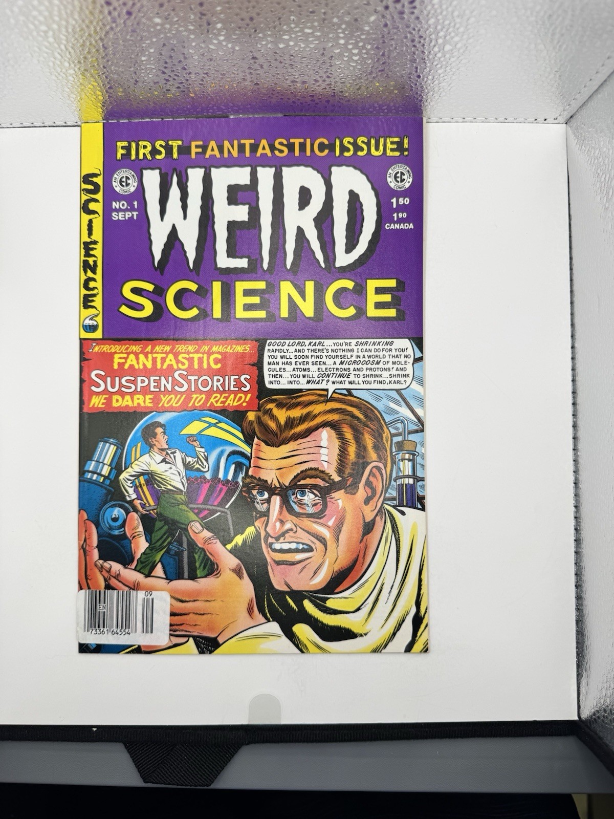 EC Comics Weird Science #1 Suspense Boarded Comic Book