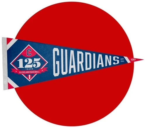Cleveland Guardians 125th Anniversary Pennant 9/19/2026