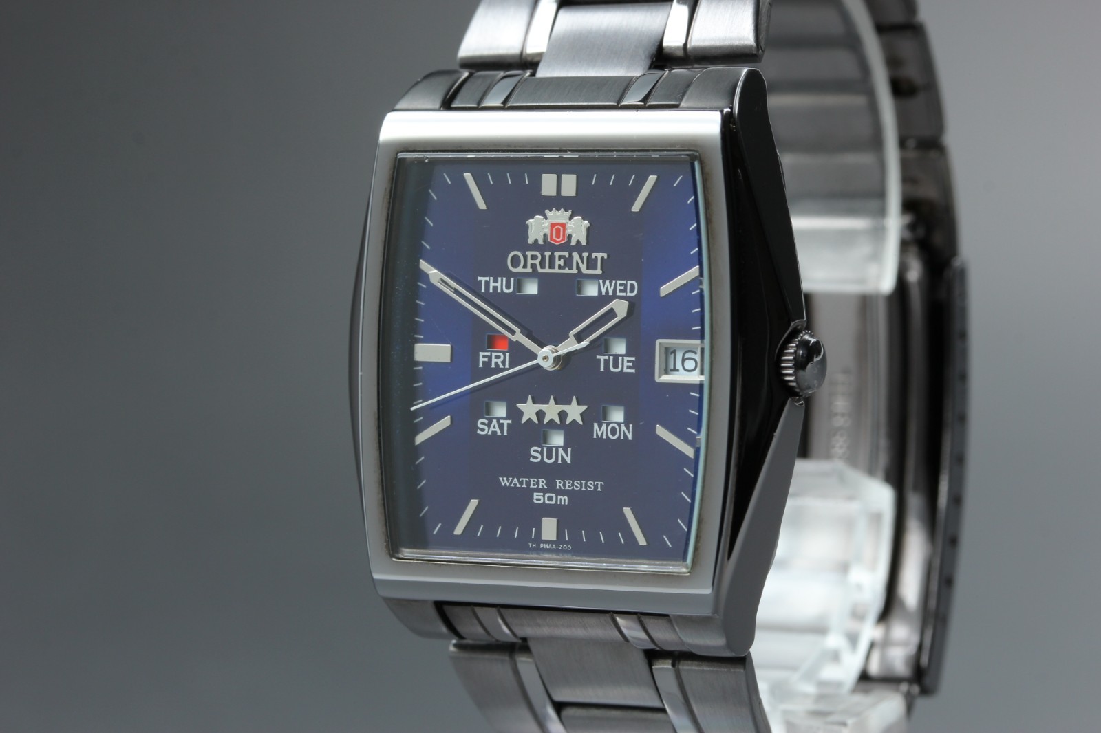 [Near MINT] Orient Three Star PMAA-D0 Day/Date Automatic Men\'s From Japan #3643