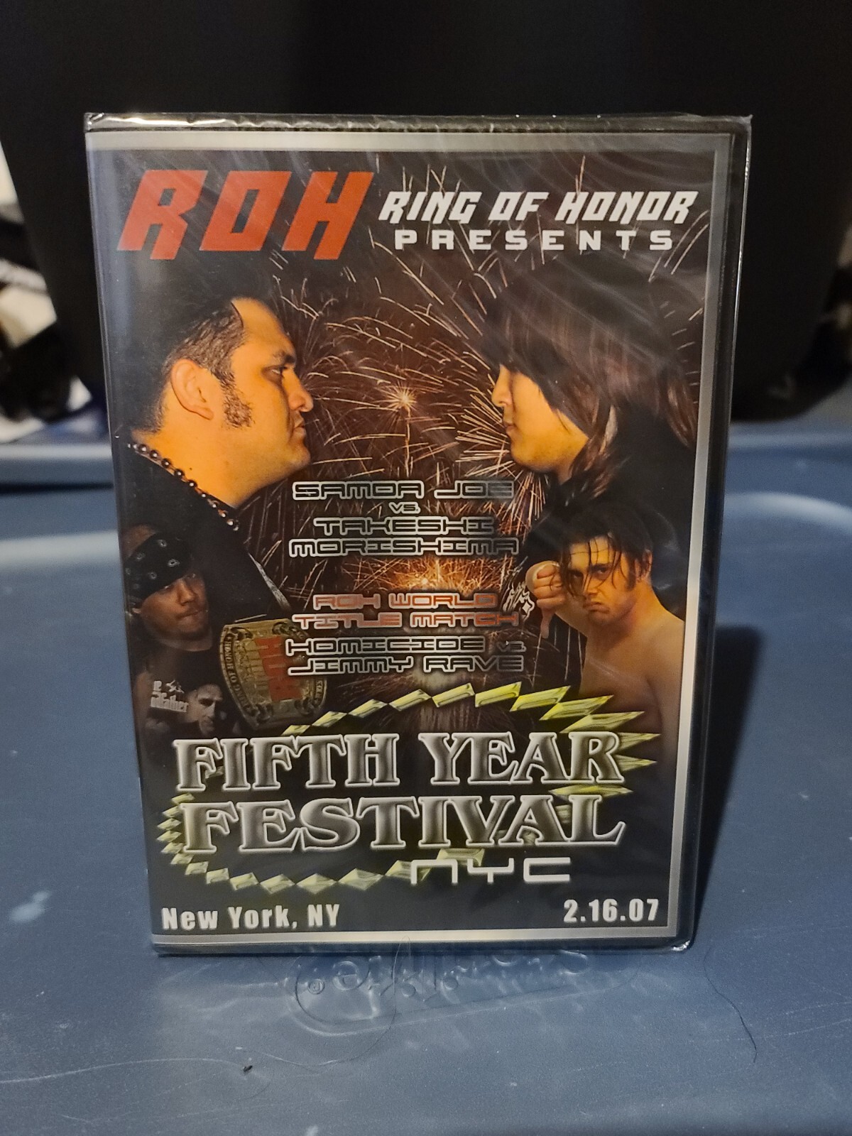 ROH Ring Of Honor Wrestling Fifth Year Festival NYC DVD (2007) Joe vs. Morishima