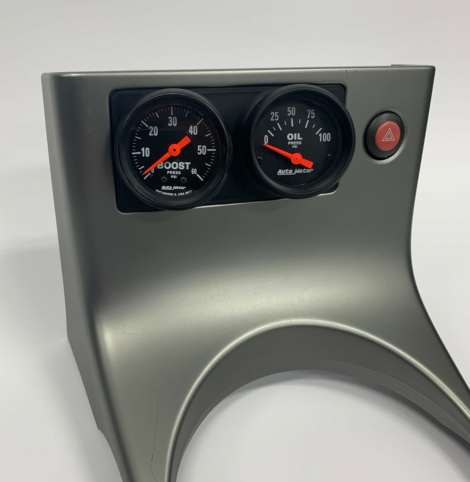 G35 03-04 Manual Ash Tray Double Gauge Pod Angled G35 03-04 Manual Ash Tray Double Gauge Pod Angled