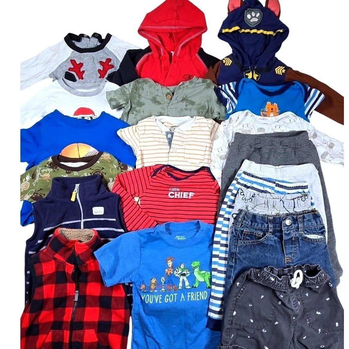 EUC Huge Lot Baby Boy Bundle ALLSEASON Clothing 20Pc Sz 9-12Months