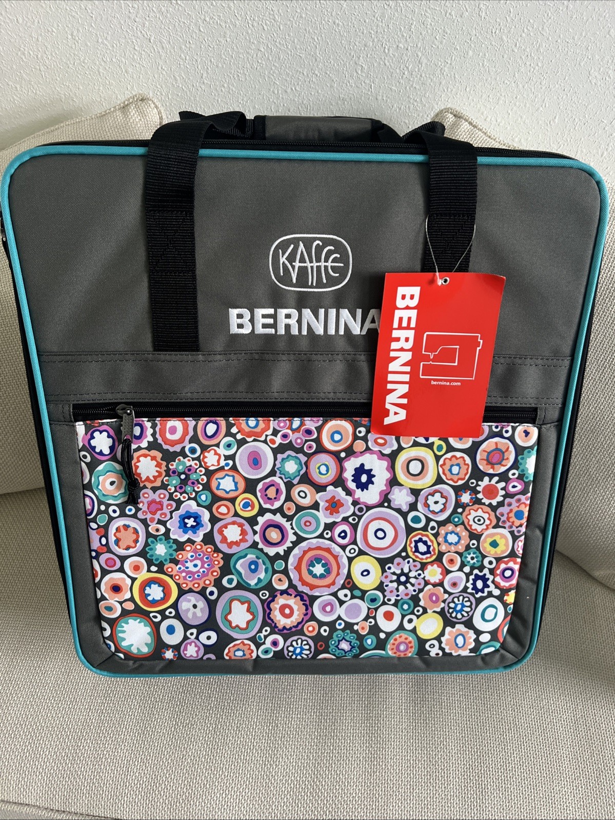 Bernina Embroidery Unit Module Case / Bag for 4/5/6 Series Machines Kaffe Bernina Embroidery Unit Module Case / Bag for 4/5/6 Series Machines Kaffe