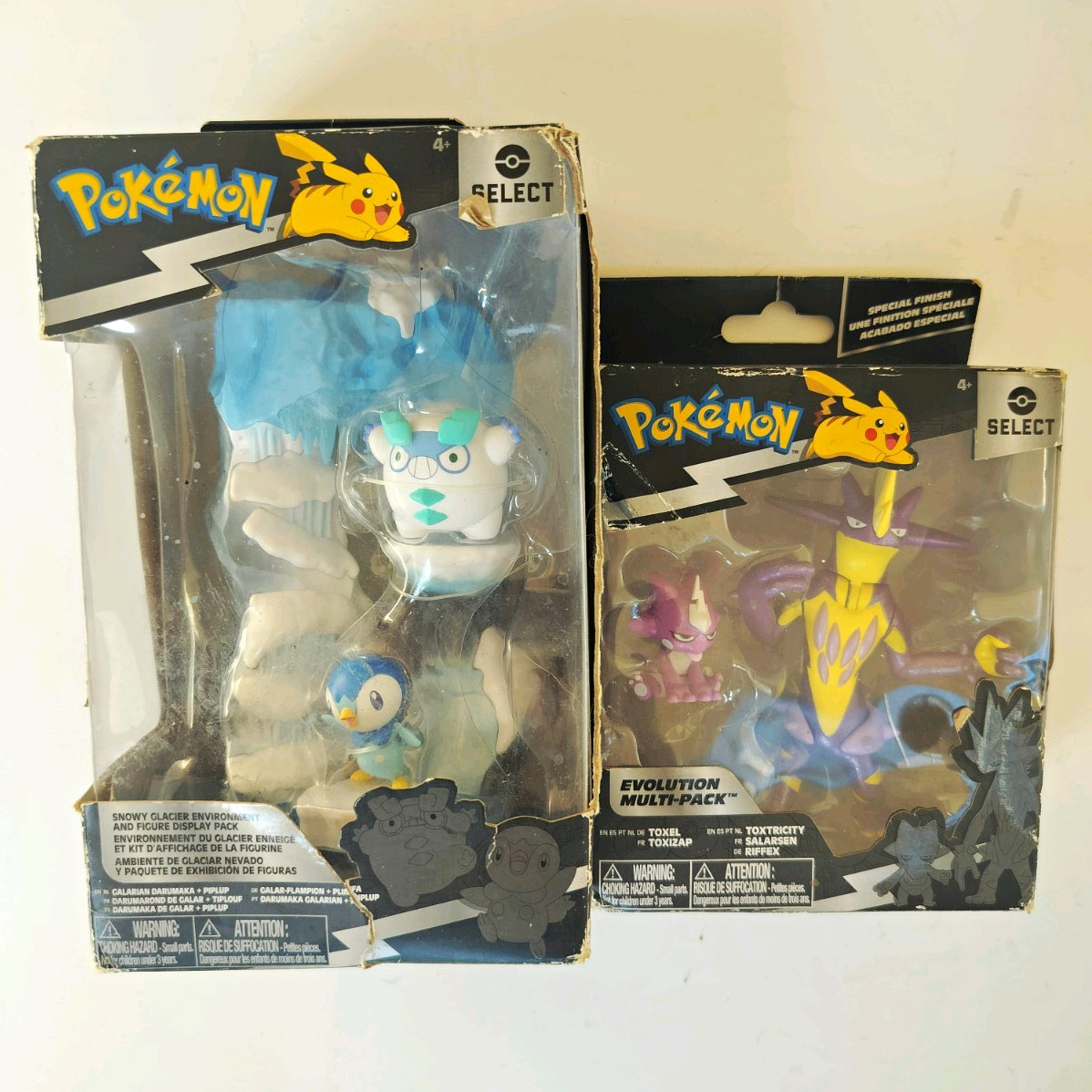 Pokémon Select Evolution Multi-Pack Figure Lot Piplup Toxel Toxtricity Finish Pokémon Select Evolution Multi-Pack Figure Lot Piplup Toxel Toxtricity Finish