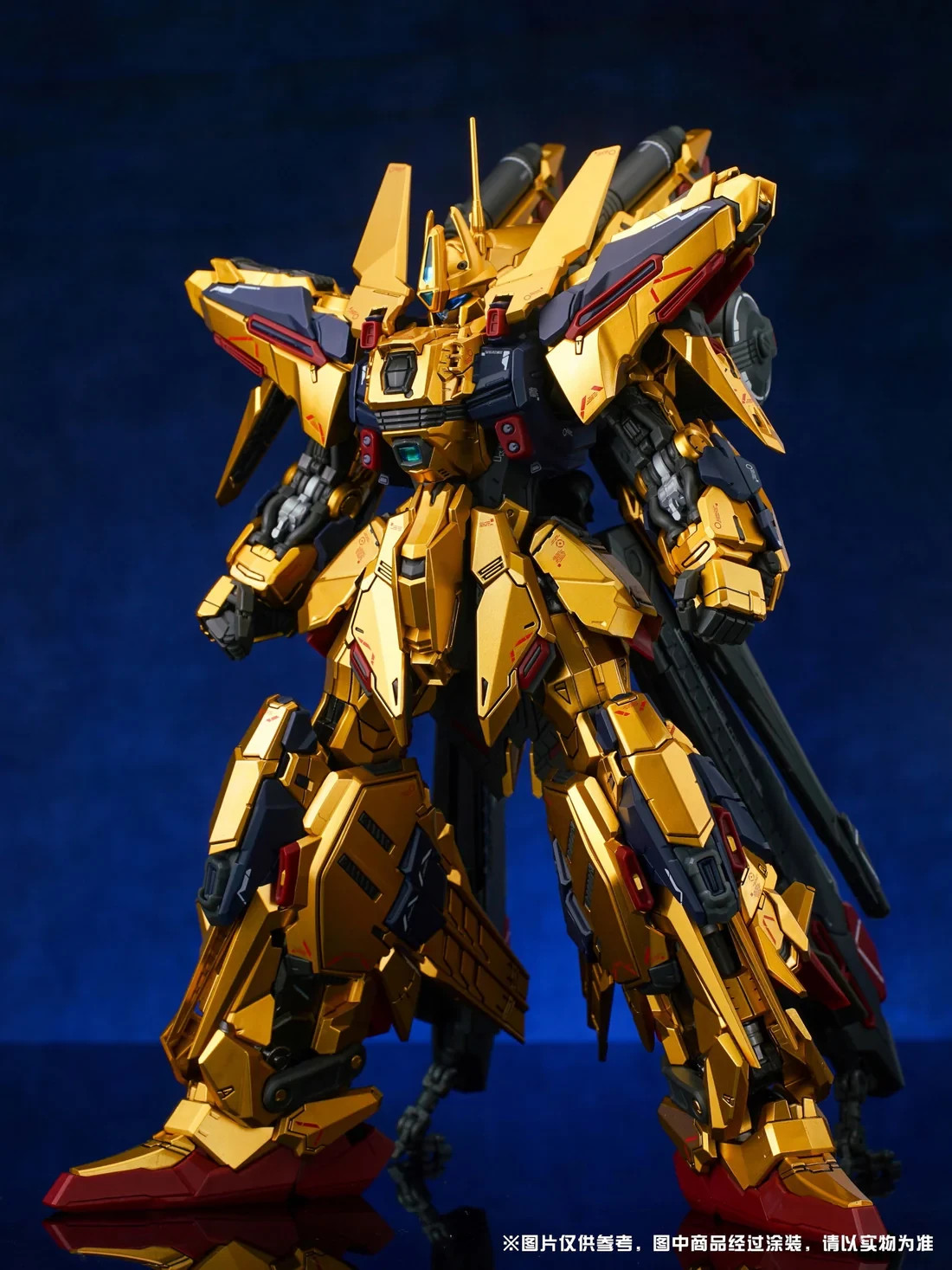Shenma Model MG 1/100 Golden Warrior Hyaku-Shiki Kai Full Armor Model Kit