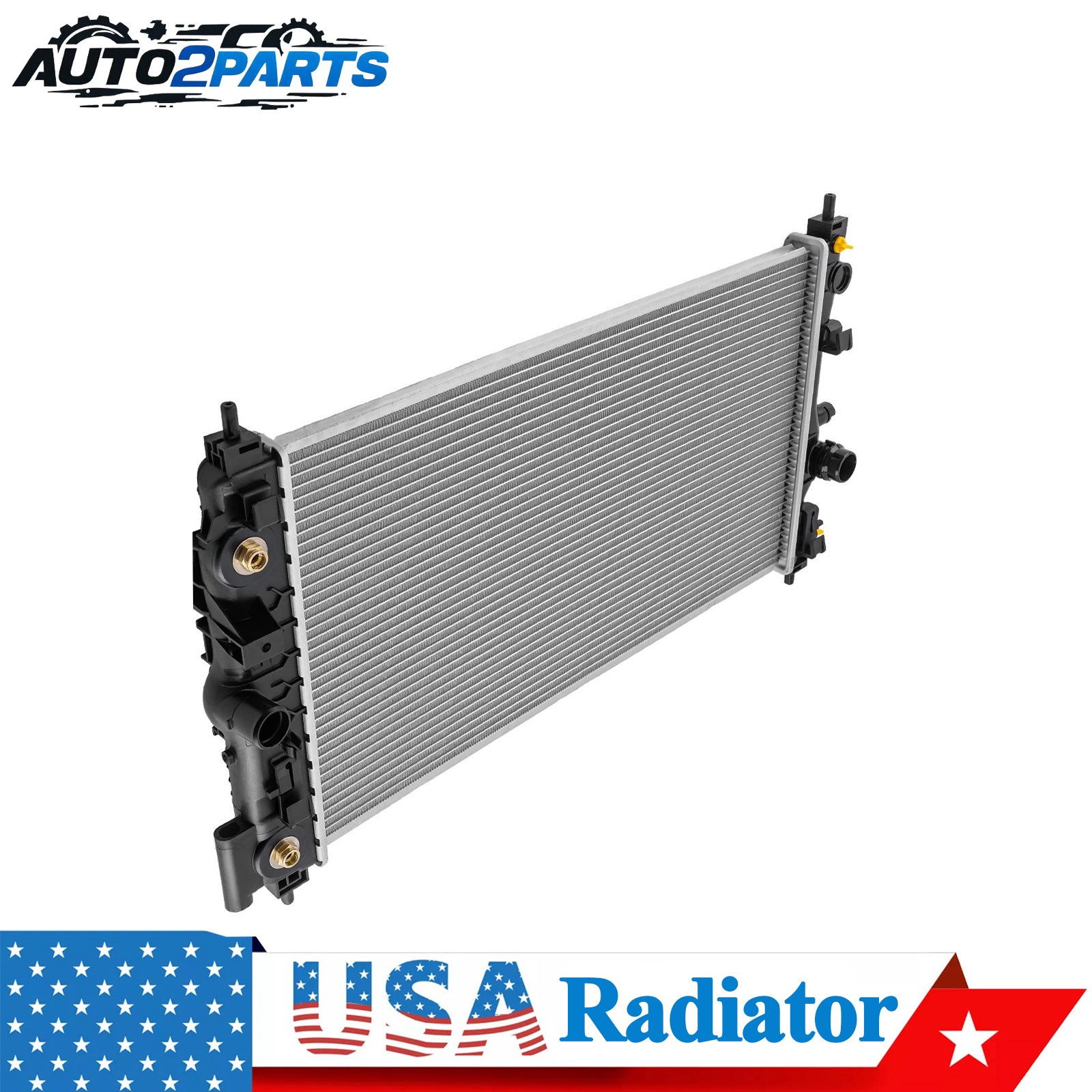 Radiator For 2011-2016 Chevy Cruze Limited 1.4/1.8L OE Style Aluminum Core 13197