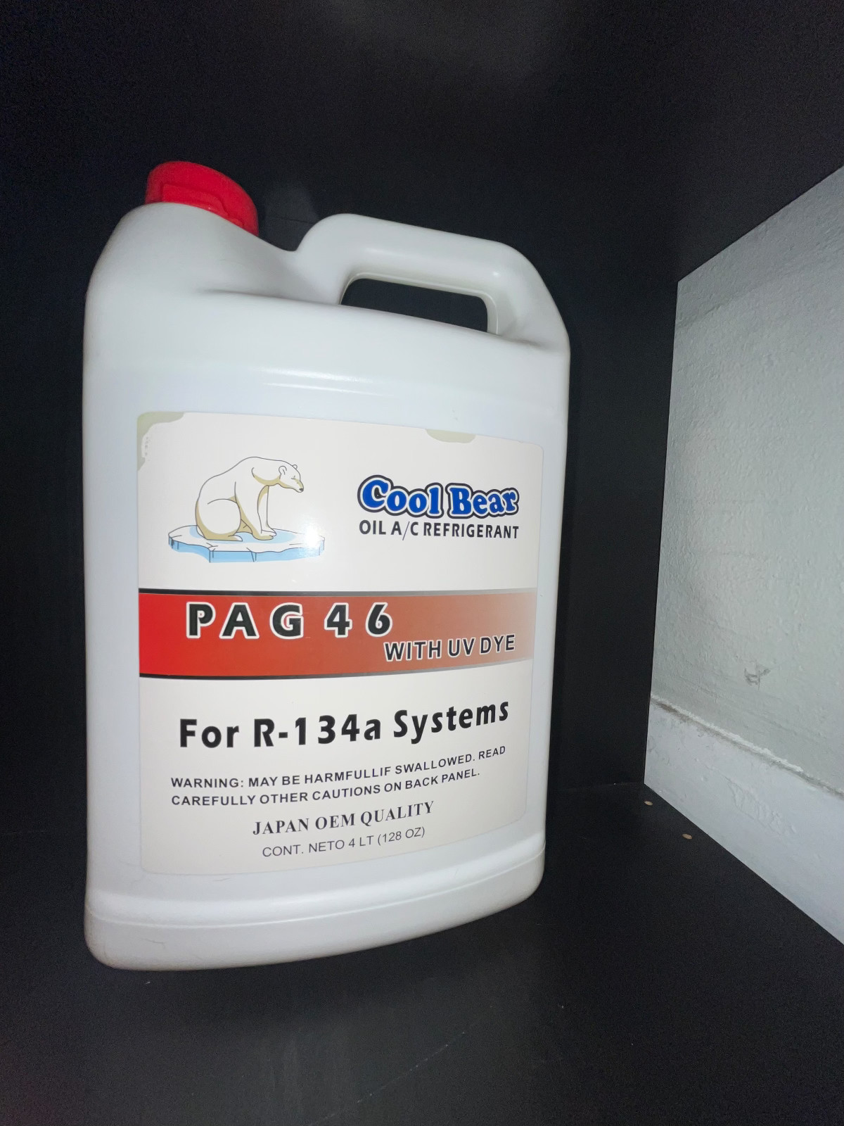 Synthetic A/C Refrigerant Pag 46 Oil 1 Gallon