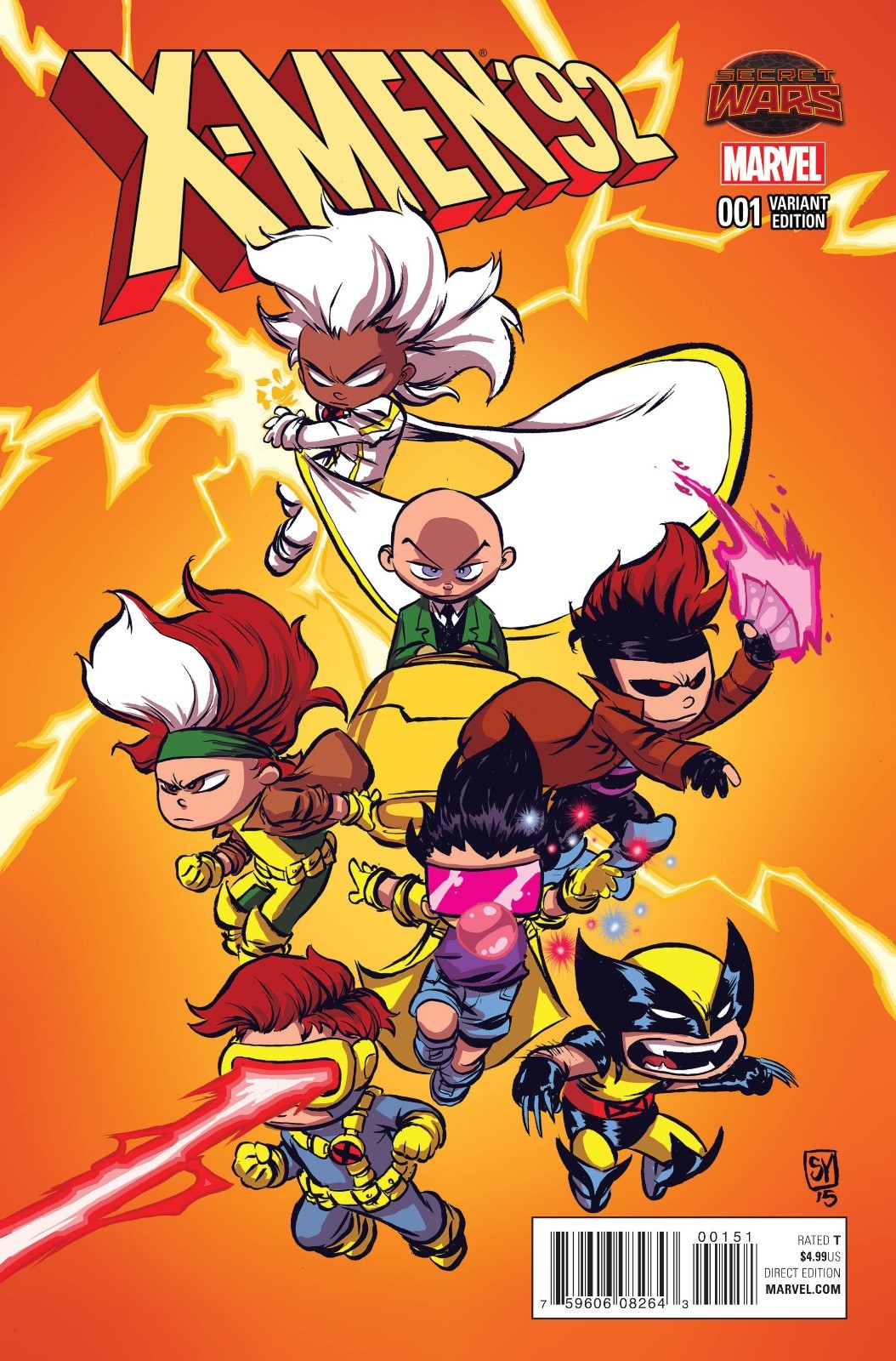 Marvel X-Men '92 #1 Skottie Young Variant M/NM Marvel X-Men '92 #1 Skottie Young Variant M/NM