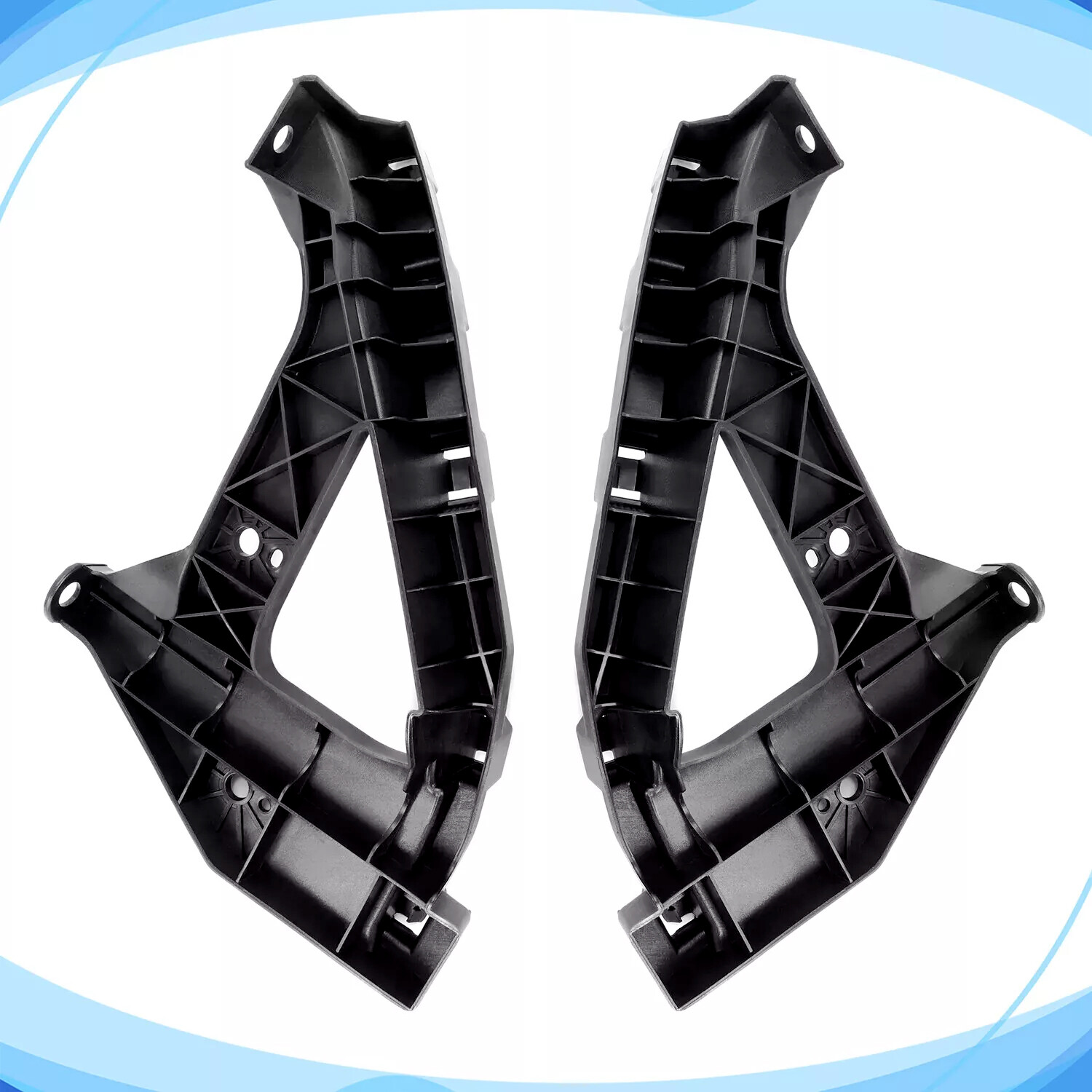 Fit 2016-2021 Honda CIVIC Sedan Headlight Brackets 2PC Front Hold Mount Retainer Fit 2016-2021 Honda CIVIC Sedan Headlight Brackets 2PC Front Hold Mount Retainer