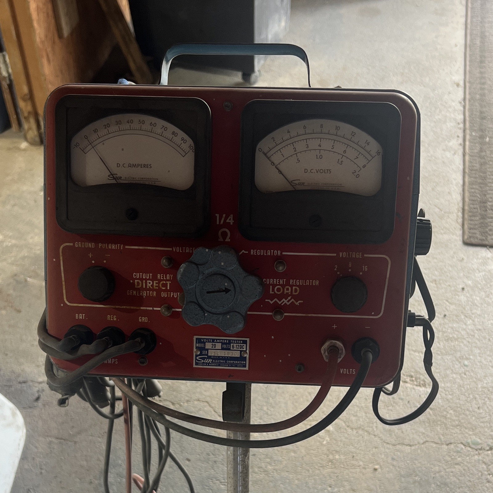 Sun Electric Vintage Battery/Starter