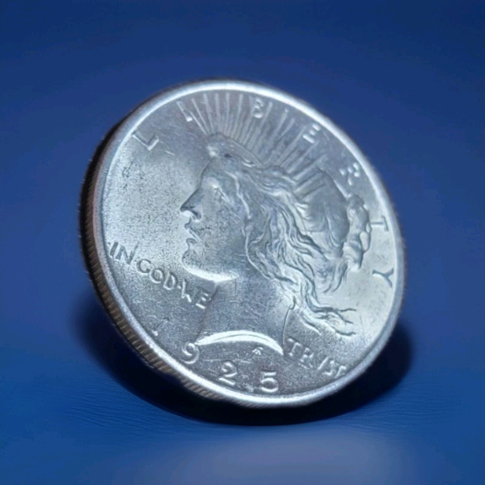 1925-P Peace Silver Dollar- Choice BU - Semi-Key date - Nice Luster - Gorgeous