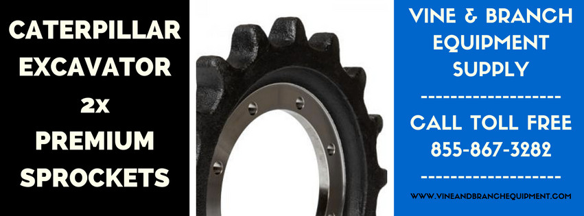 2x PREMIUM CATERPILLAR SPROCKETS 305.5E