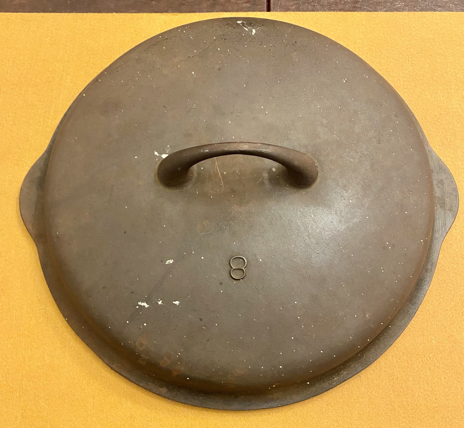 Vintage Original Griswold Iron Mountain Series 1035A #8 Cast Iron Lid Vintage Original Griswold Iron Mountain Series 1035A #8 Cast Iron Lid
