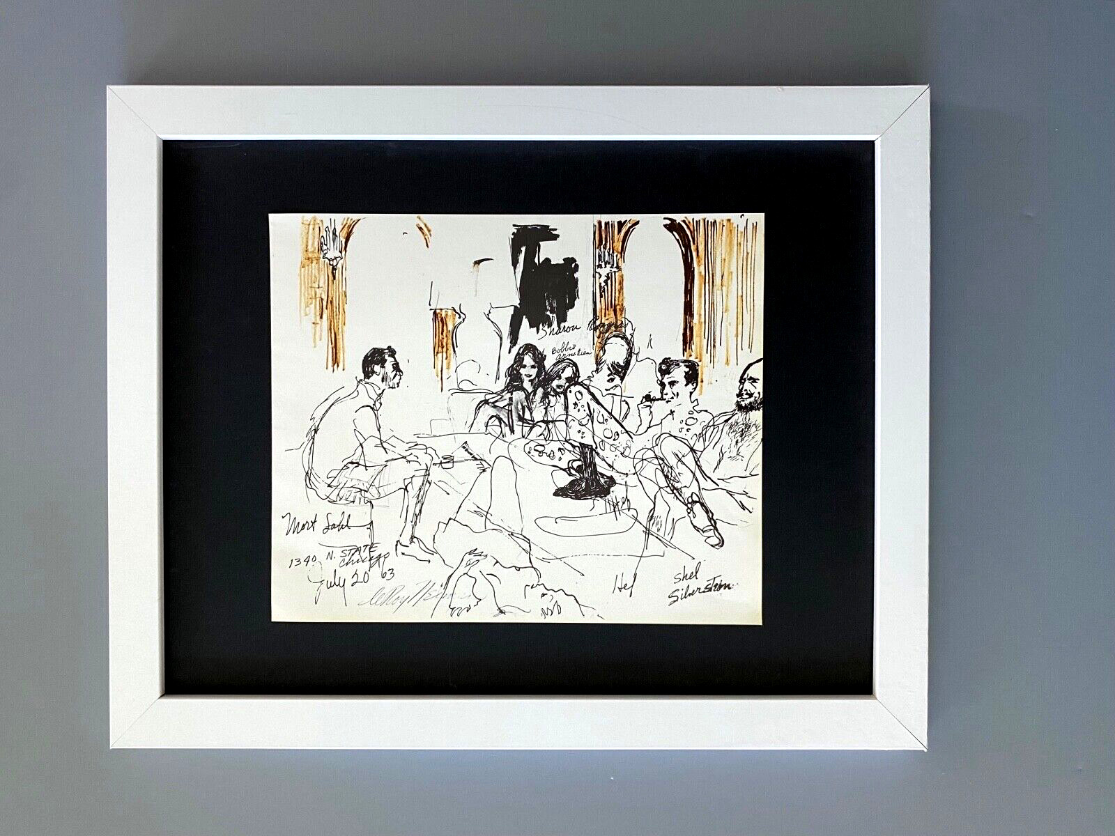 LeRoy Neiman PLAYBOY + 1974 Signed Pop Art Print Mounted & Framed New 11x14 LS LeRoy Neiman PLAYBOY + 1974 Signed Pop Art Print Mounted & Framed New 11x14 LS