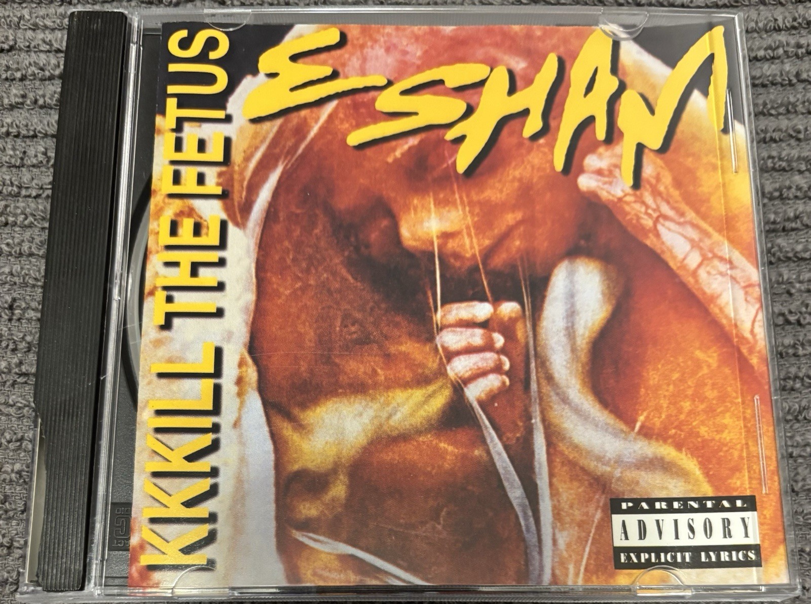 ESHAM “KKKILL THE FETUS” CD ACID RAP RARE DETROIT NATAS ICP JUGGALO