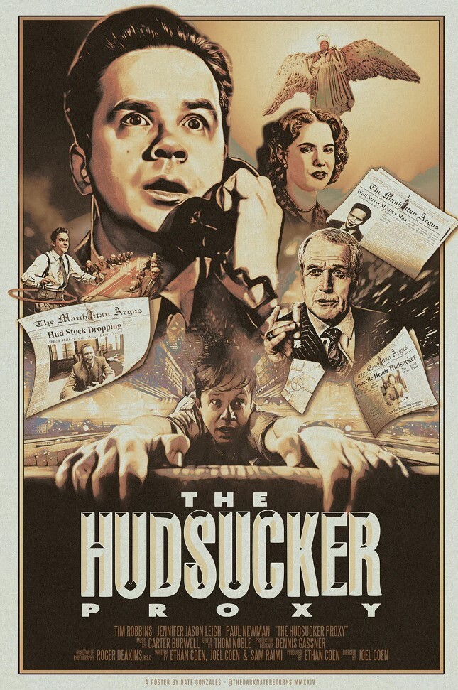 The Hudsucker Proxy Fantasy Movie Film Poster Giclee Print Art 24x36 Mondo