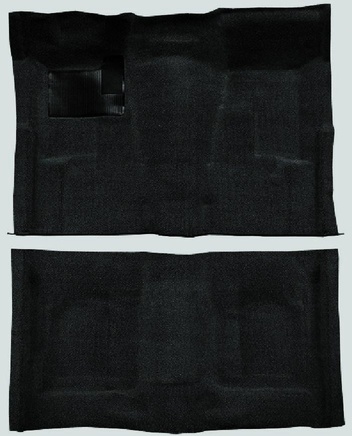 ACC 68-72 GM A-BODY 2-DR AUTOMATIC MOLDED *BLACK* CARPET WITH MASS BACKING