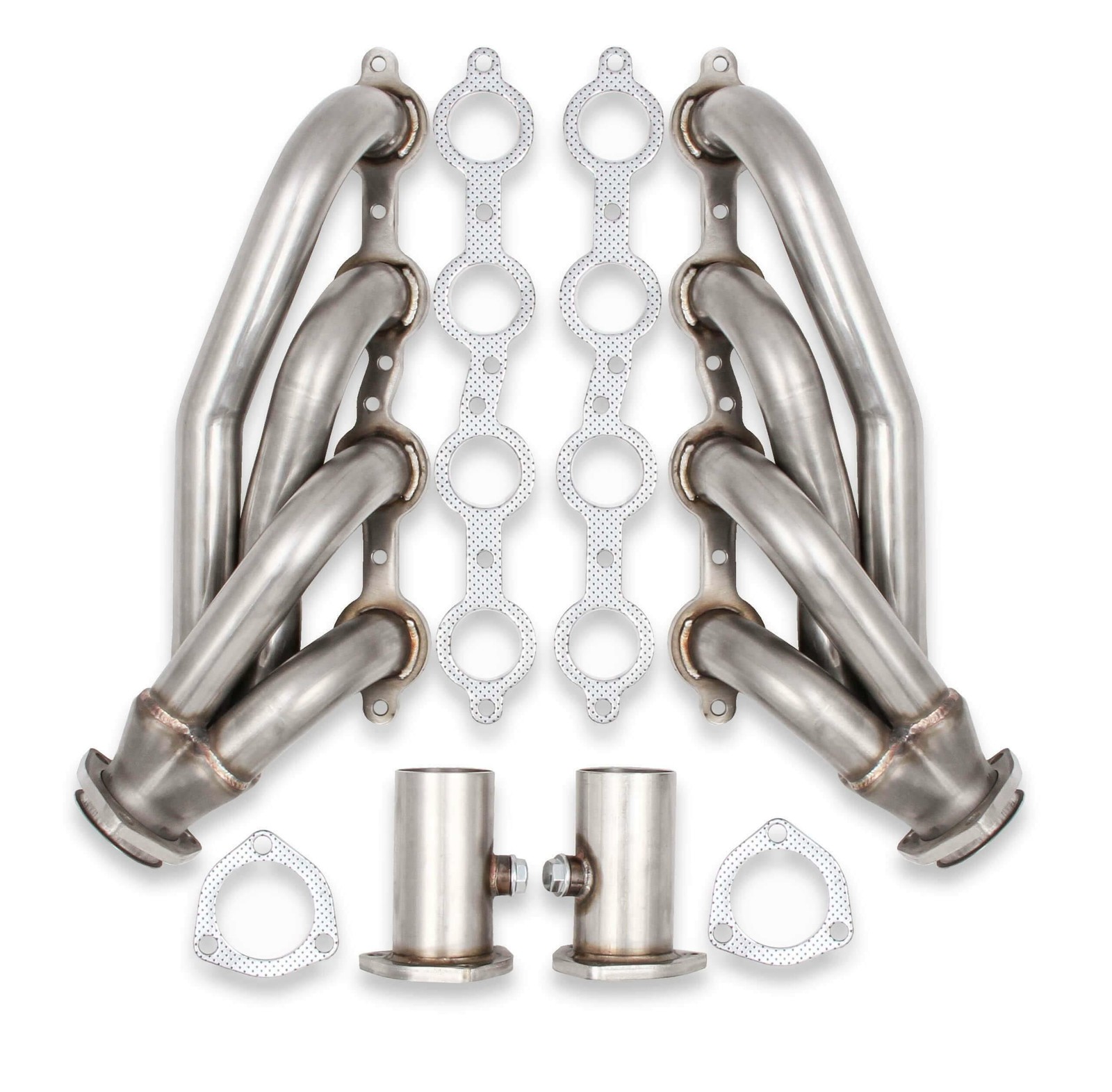 Shorty Headers - Natural Finish - 11575FLT | FlowTech