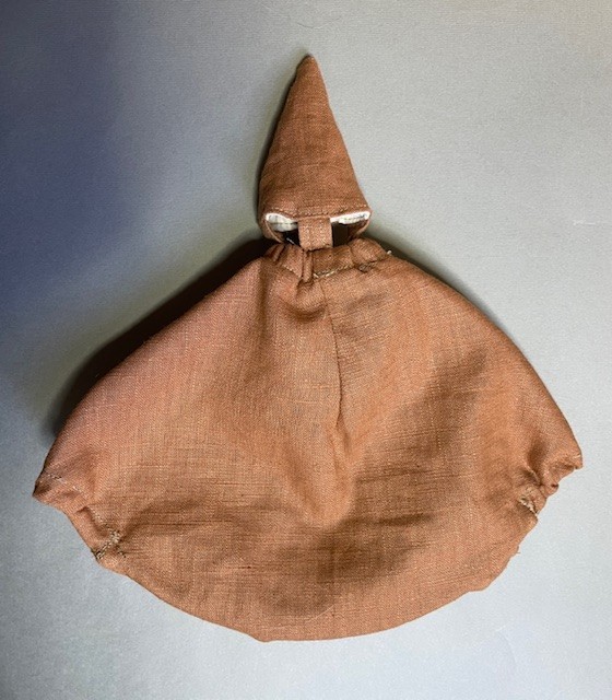 Superb Cloth Cover for WWI Enlisted Pickelhaube - natural  brown 100% cotton