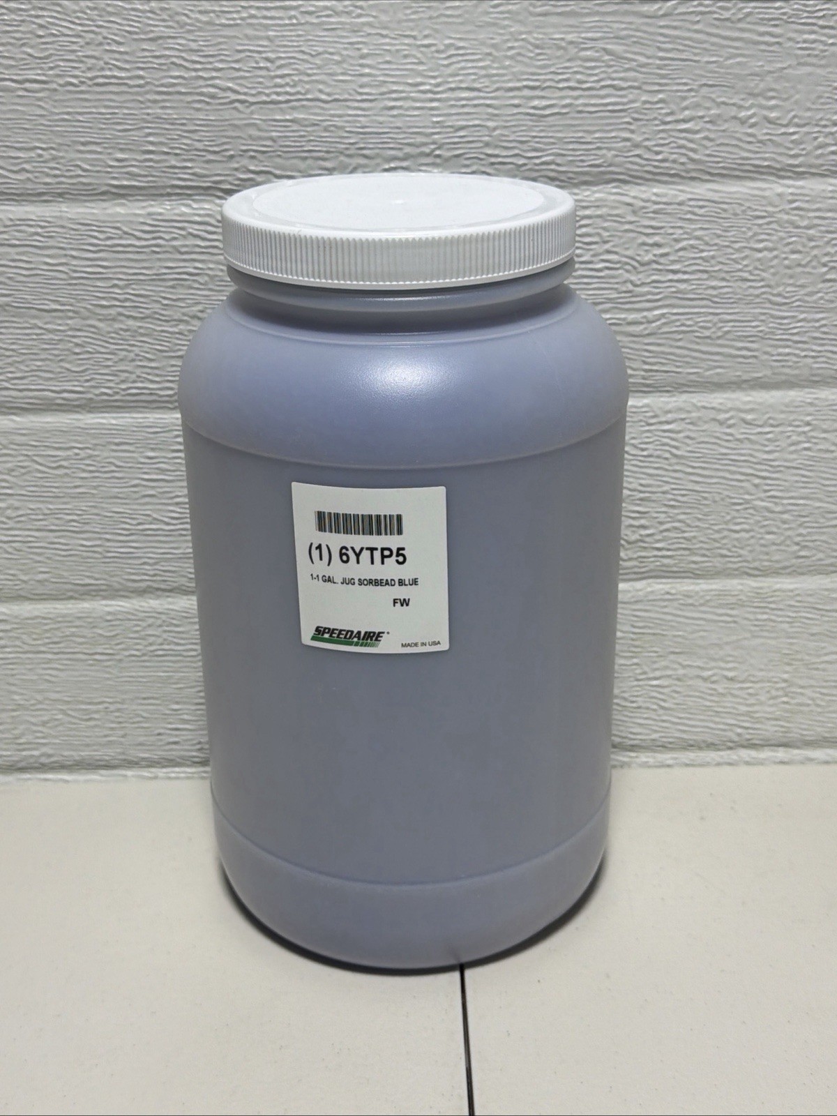 Speedaire 6Ytp5 Desiccant Silica Gel, Replacement, Bottle, 1 Gal,