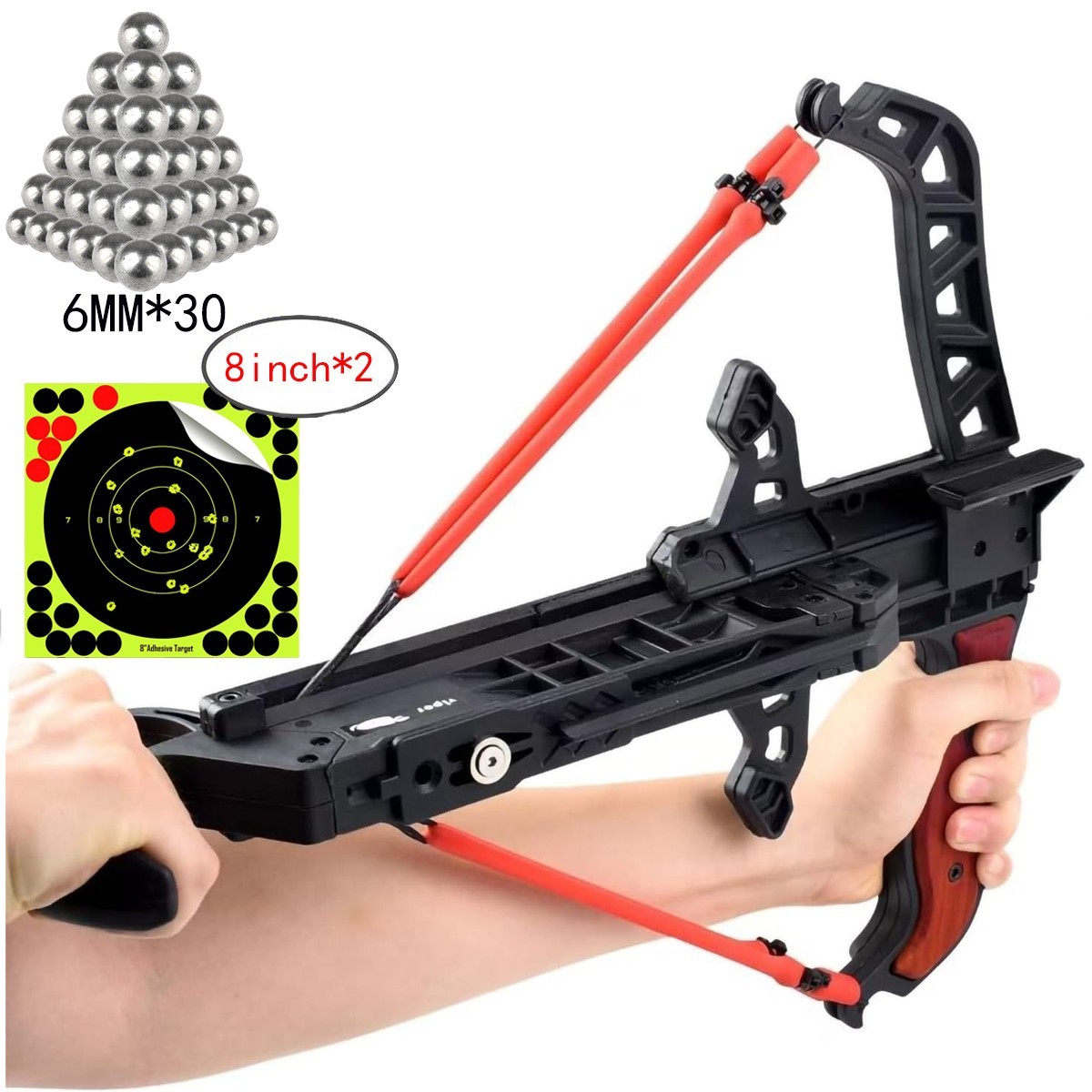 Outdoor Portable Slingshot Set Suitable For Outdoor Hunting Range Entertainment