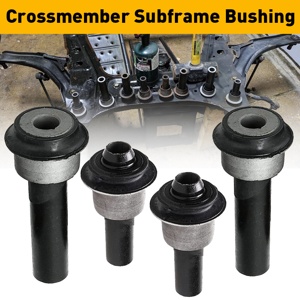 Fits 2008-2015 Nissan Rogue Front Subframe Crossmember Bushings Kit Durable 4PCS