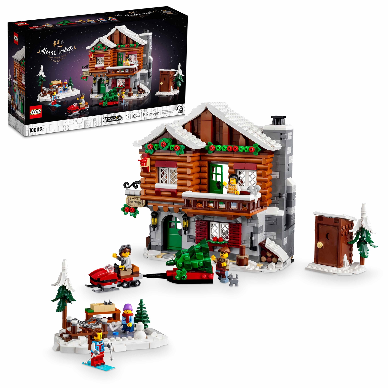 LEGO Icons: Alpine Lodge 10325 New Sealed Not Damaged HTF Rare IN HAND FAST SHIP LEGO Icons: Alpine Lodge 10325 New Sealed Not Damaged HTF Rare IN HAND FAST SHIP