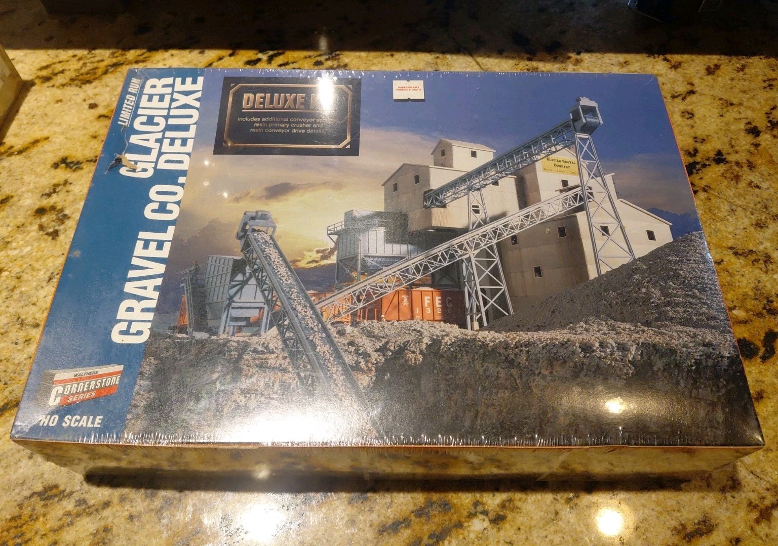 Walthers 933-3703 HO Glacier Gravel Co. Deluxe Building Kit RARE