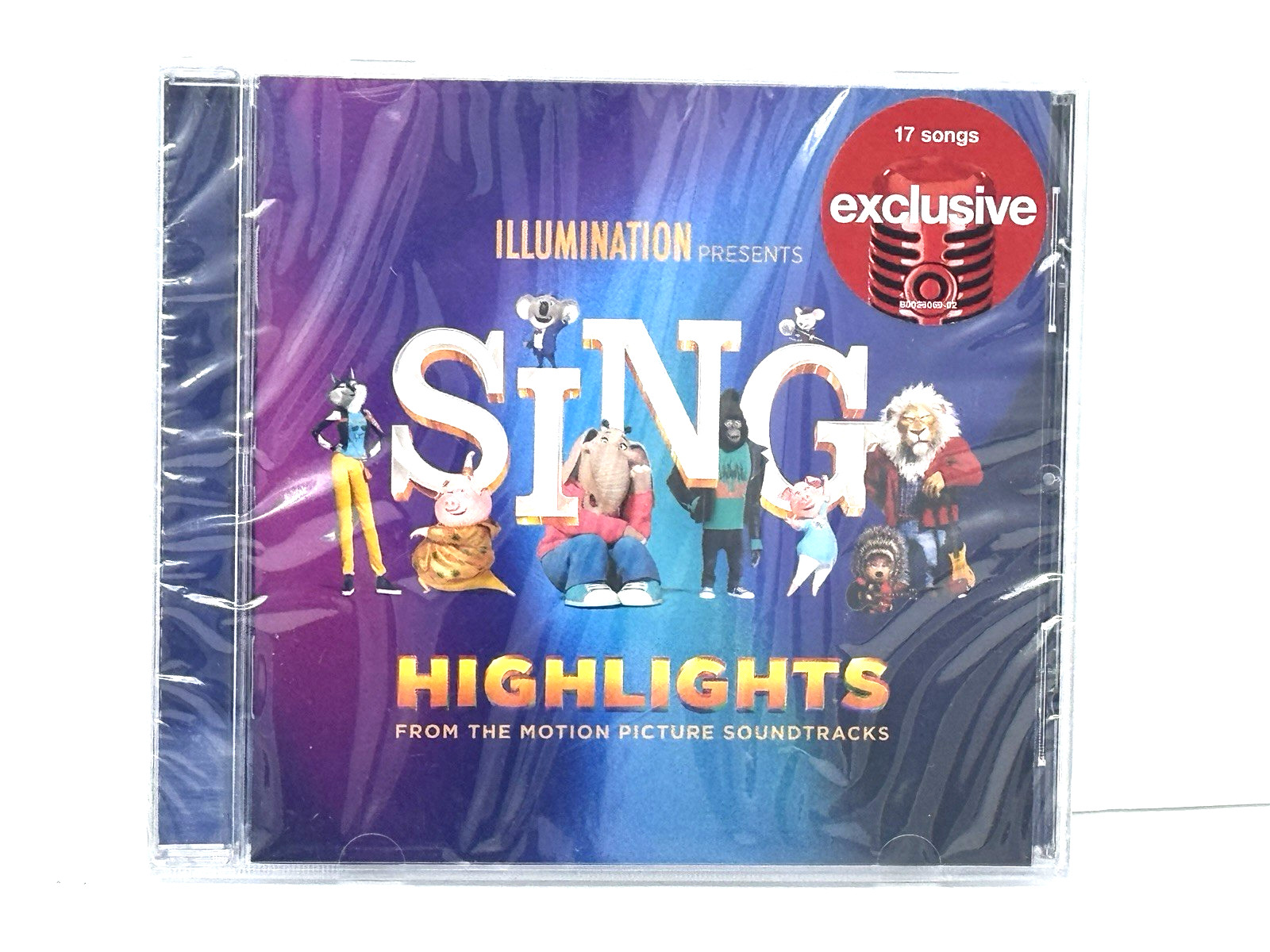 Sing Highlights from the motion picture [2022, CD, Target Exclusive] new
