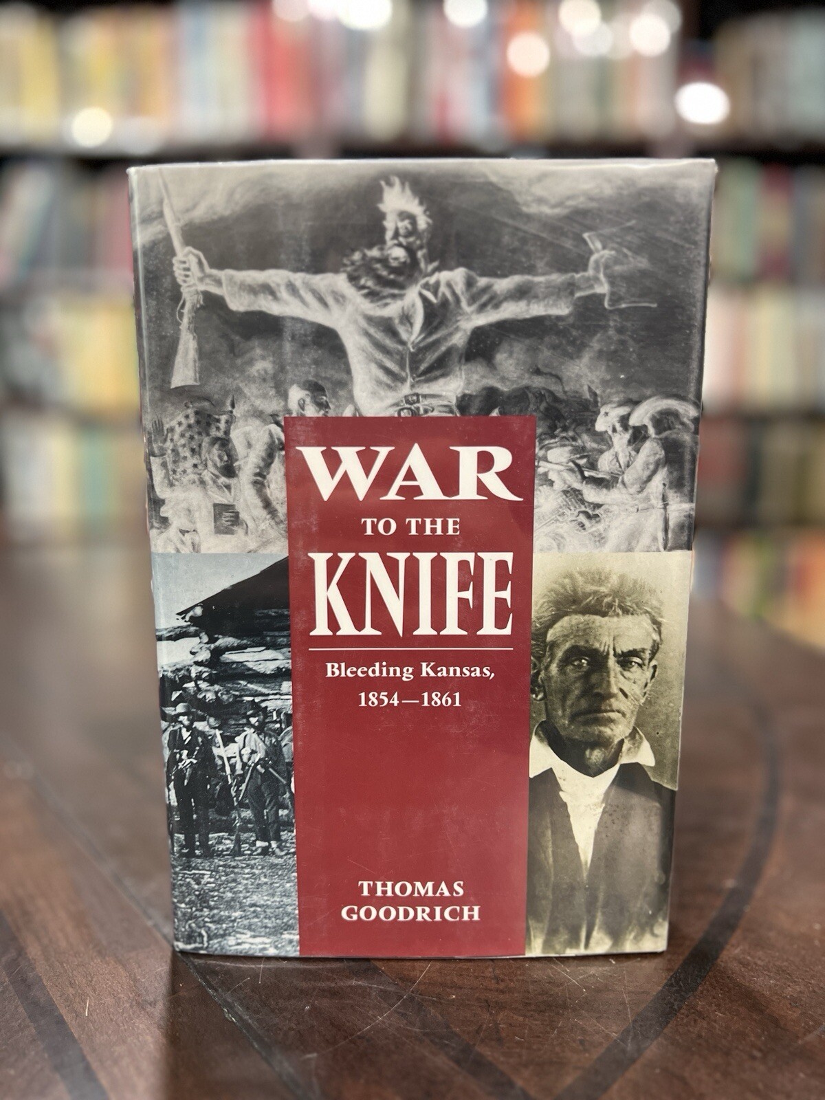 1998 1st Ed. War to the Knife:Bleeding Kansas, 1854-1861 by Thomas Goodrich. 9-1
