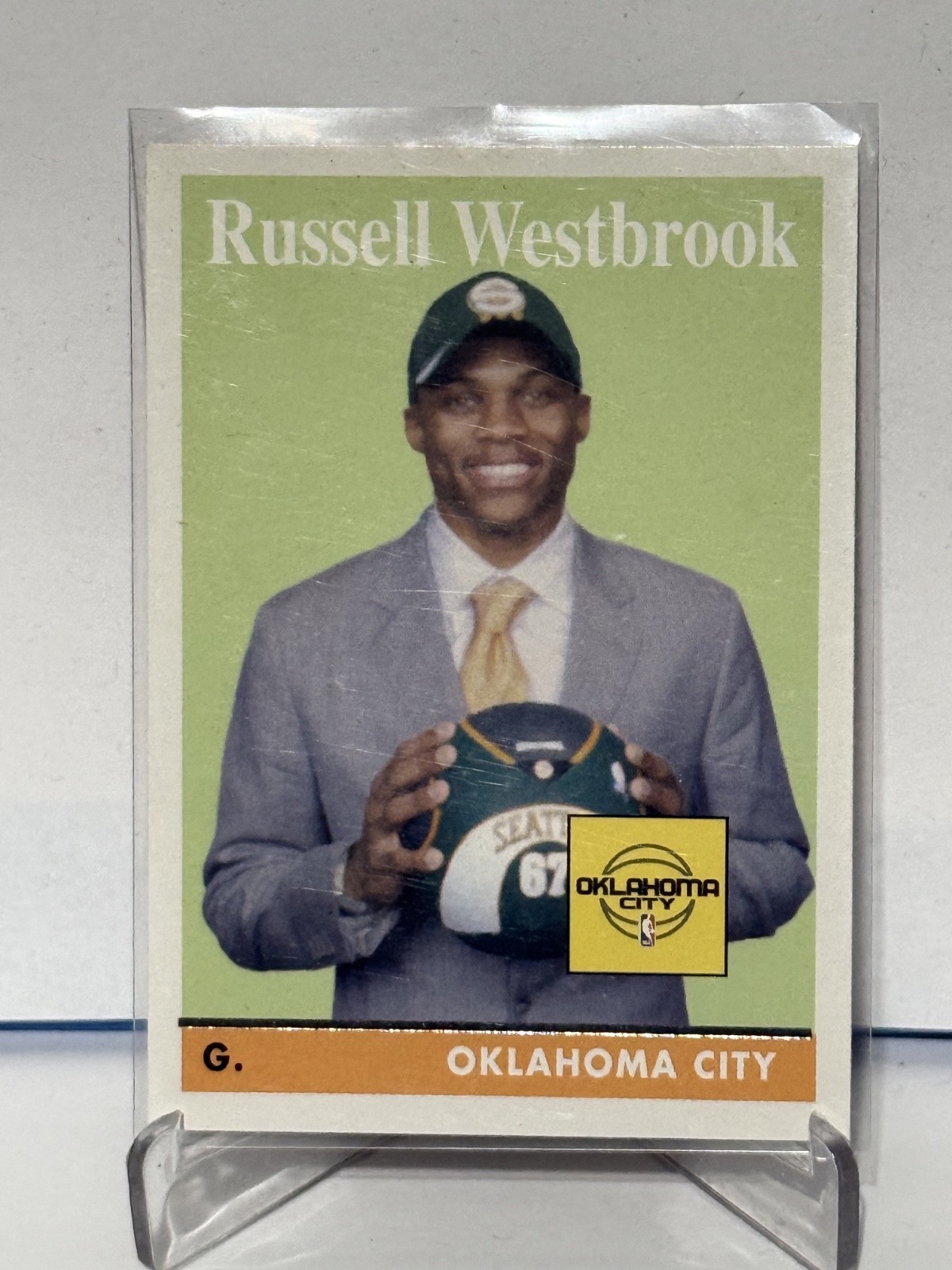 2008-09 Topps 1958-59 Variations #199 Russell Westbrook RC Thunder