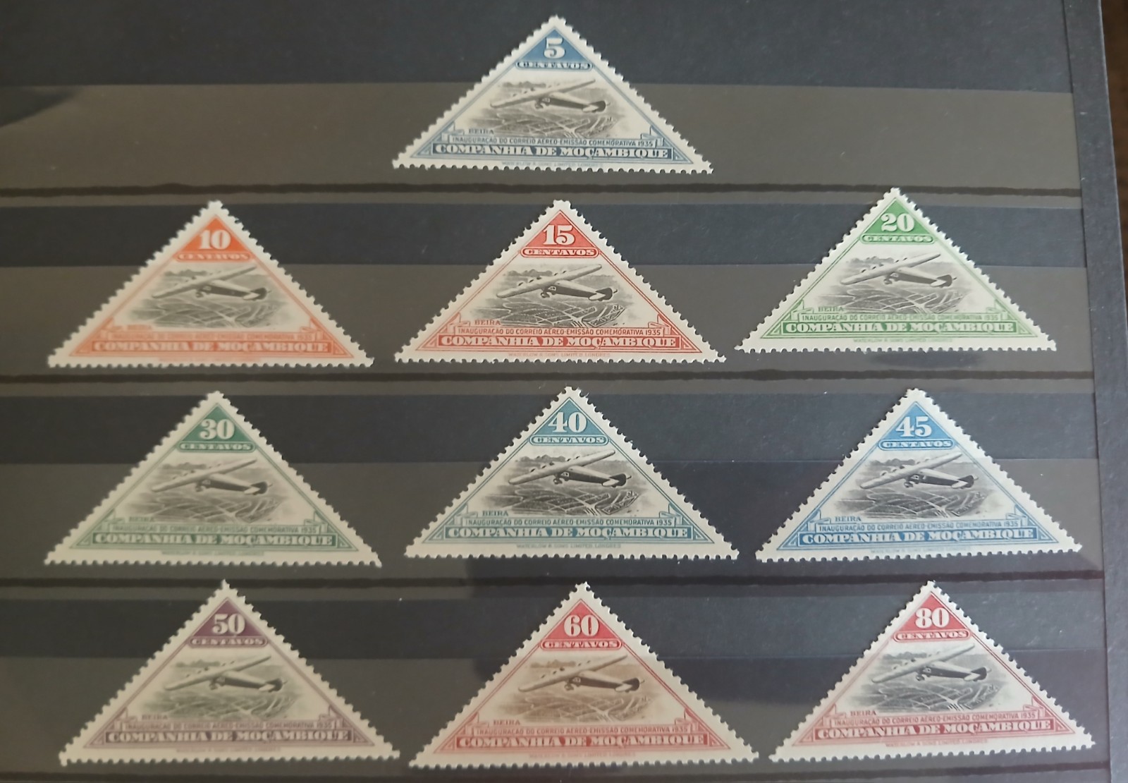 Mozambique Company (Portugal) 1935 Airmail Full Mnh