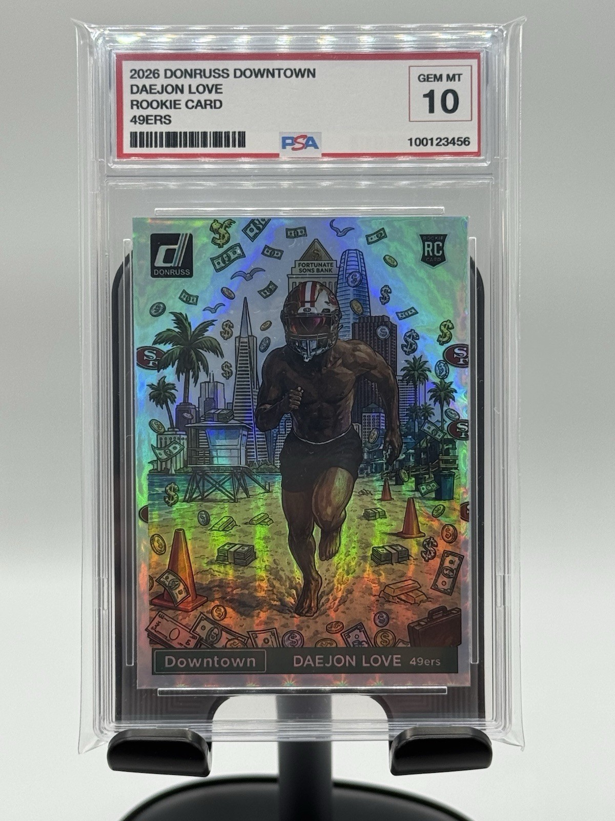 Daejon Love - Rookie Card | Downtown Insert - San Francisco 49ers | Custom Card