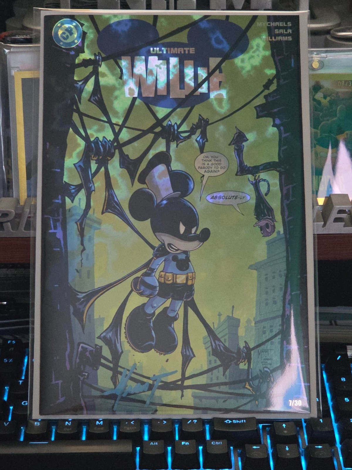 Ultimate Willie: #1 Marat Mychaels - Signed - 2026 MegaCon Magma Foil Limited 30