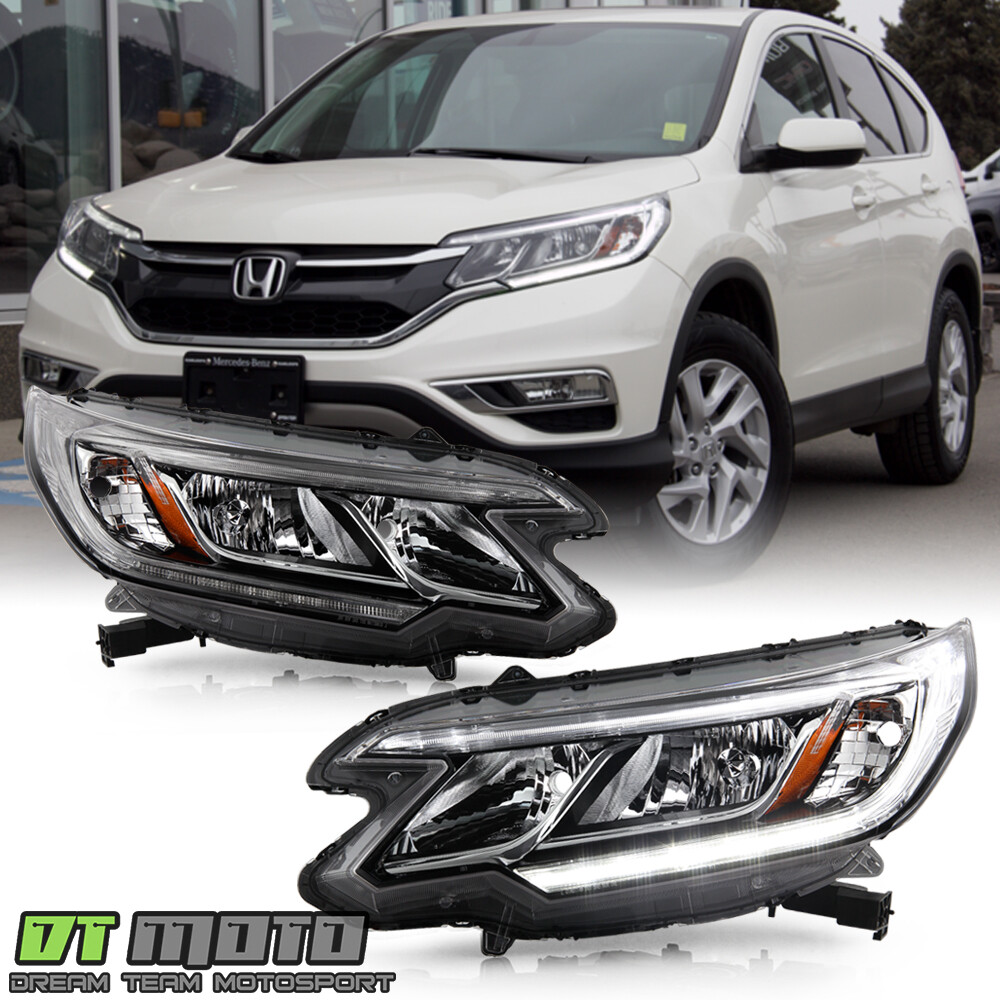 For 2015-2016 Honda CRV EX |EX-L | SE w/ LED DRL Headlights Headlamps Left+Right For 2015-2016 Honda CRV EX |EX-L | SE w/ LED DRL Headlights Headlamps Left+Right