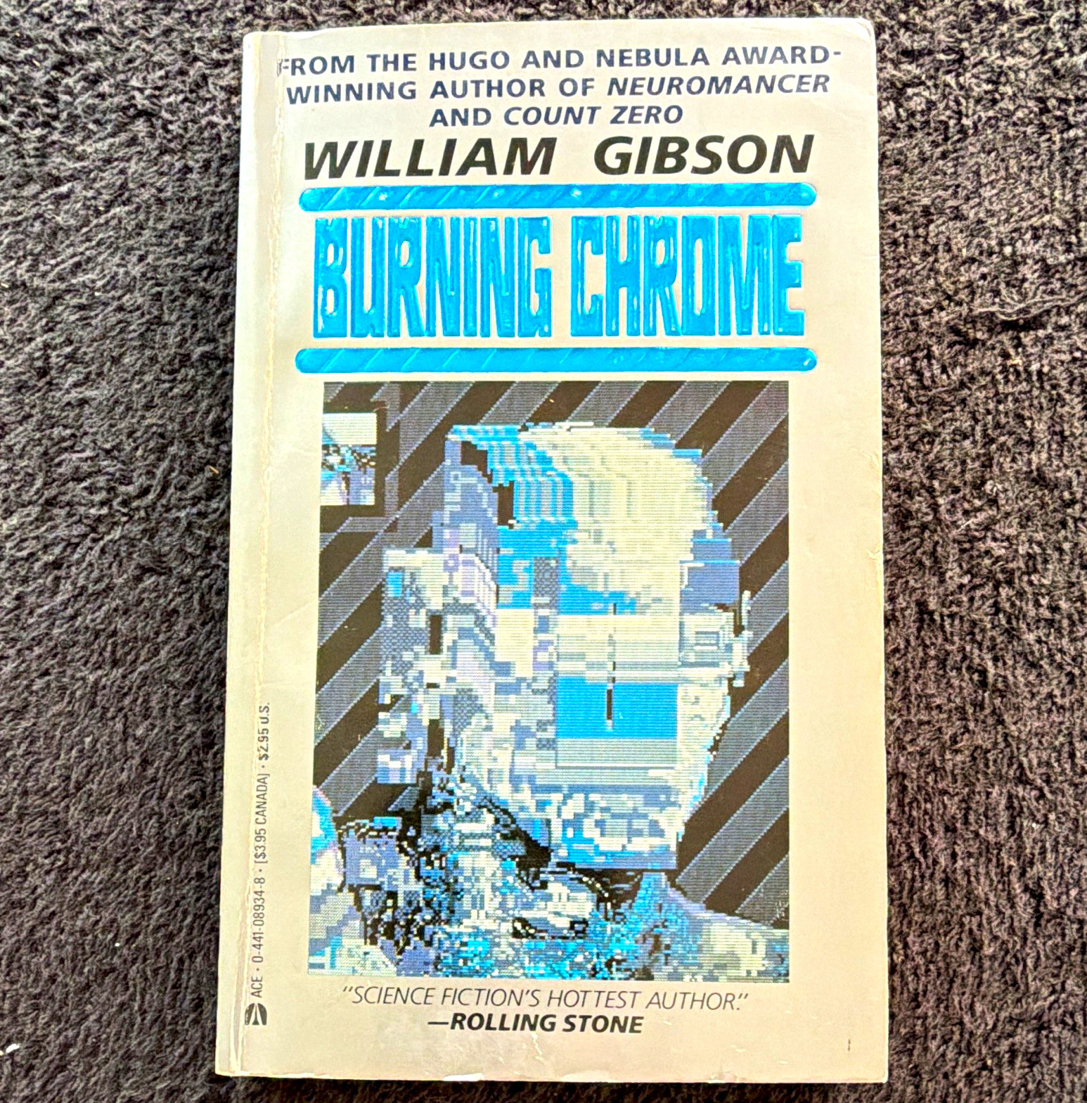 William Gibson Burning Chrome Paperback Science Fiction (Ace, English)