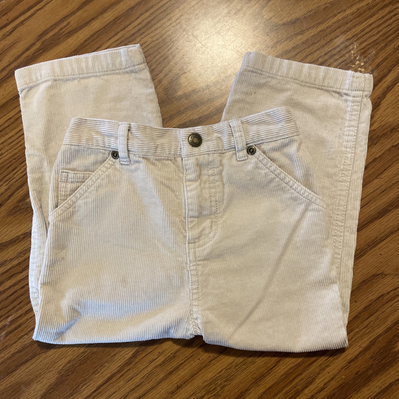 VTG 90s Y2K Graphite Clothing Corduroy Pants Kids Size 3T Beige Baggy Skate