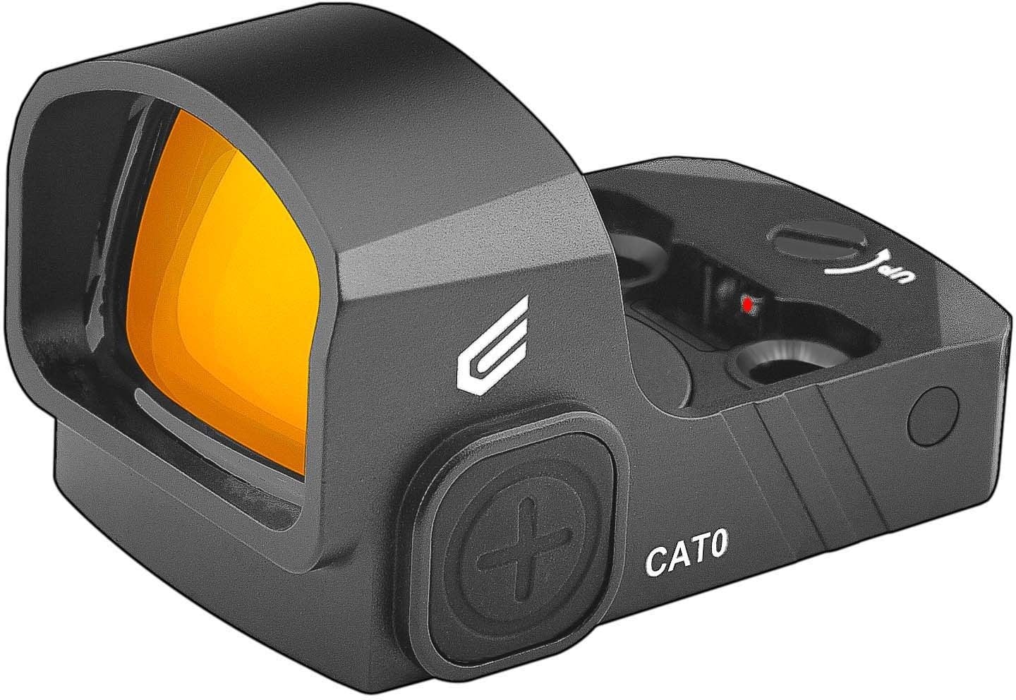 Cyelee Optics CAT0 Reflex Red Dot Sight, 1x22x16mm, 3 MOA Dot, Black, X004ER30I5