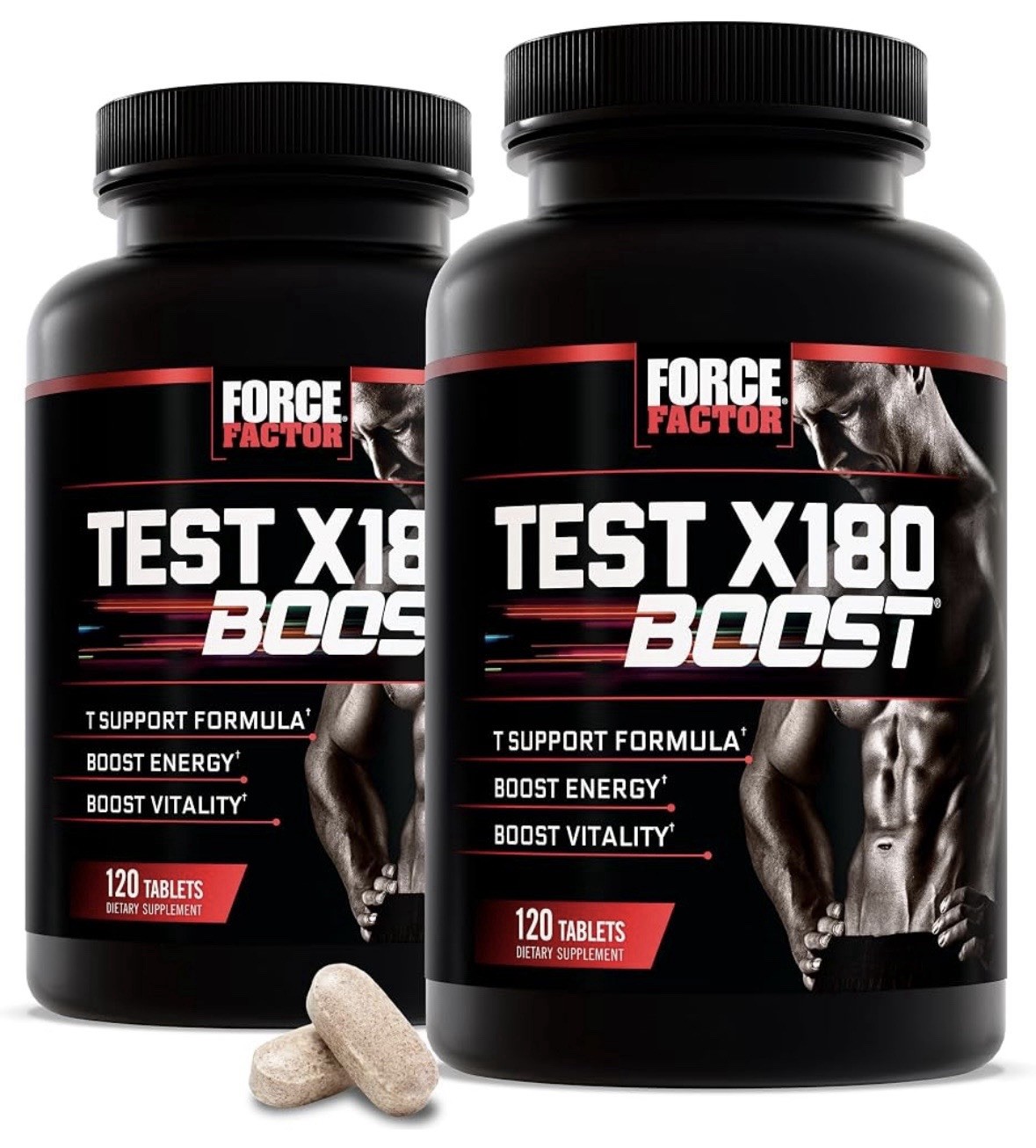 2 Pack 🔥Force Factor Test X180 Boost, Testosterone Booster for Men 2 Pack 🔥Force Factor Test X180 Boost, Testosterone Booster for Men