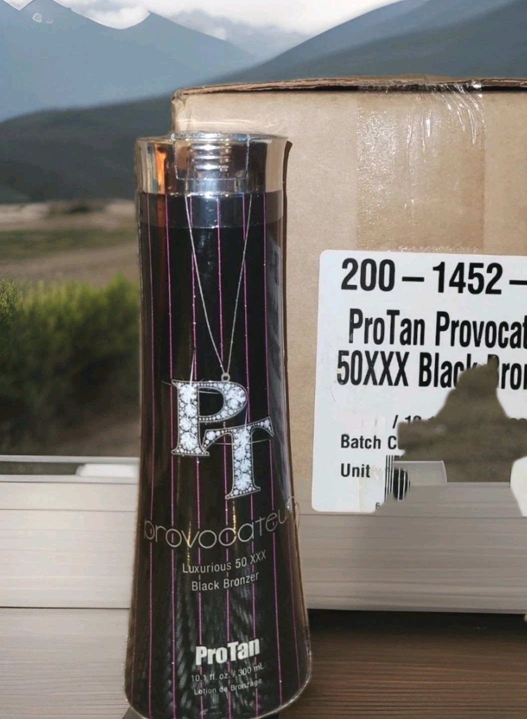 PRO TAN PROVOCATEUR LUXURIOUS 50XXX BLACK BRONZER INDOOR TANNING LOTION 