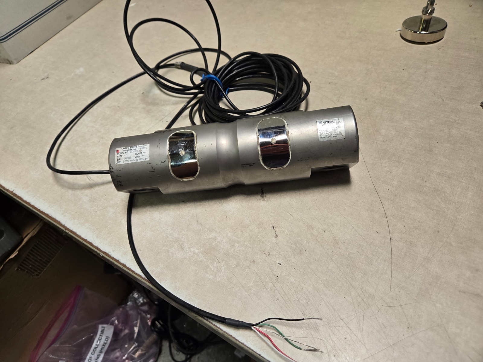 Artech 70210-40k double-ended shear beam load cell