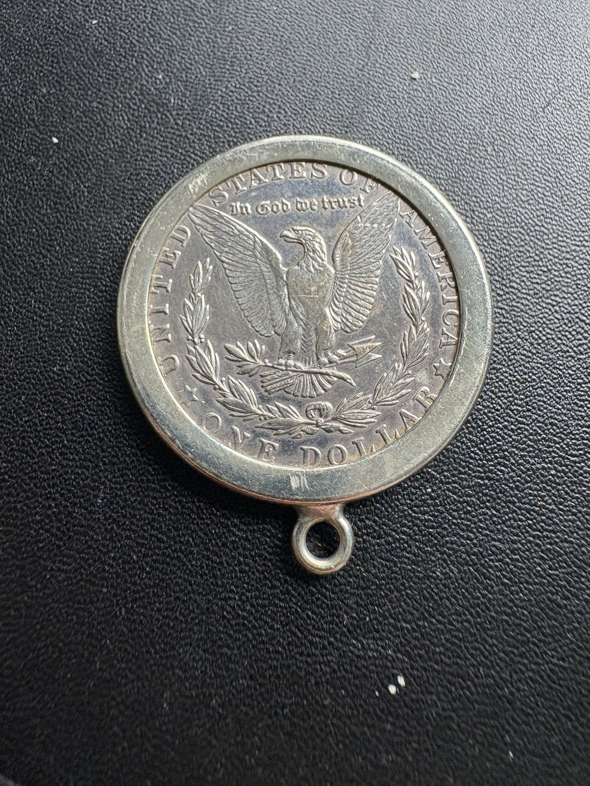 1921 morgan silver dollar pendant