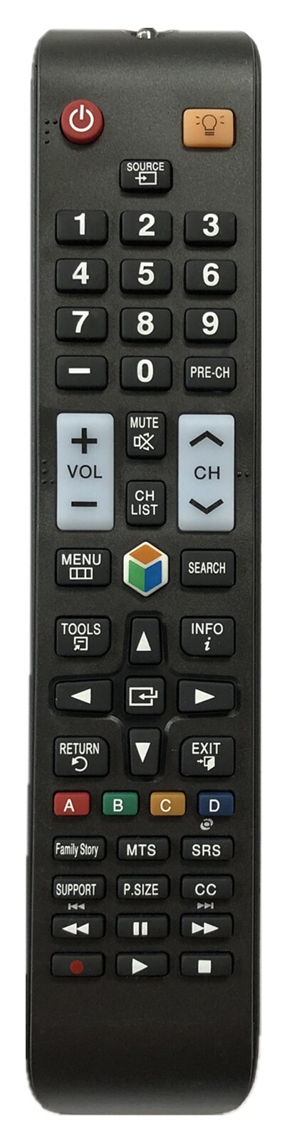 New USBRMT Replacement Remote AA59-00580A For All Samsung Smart TVs