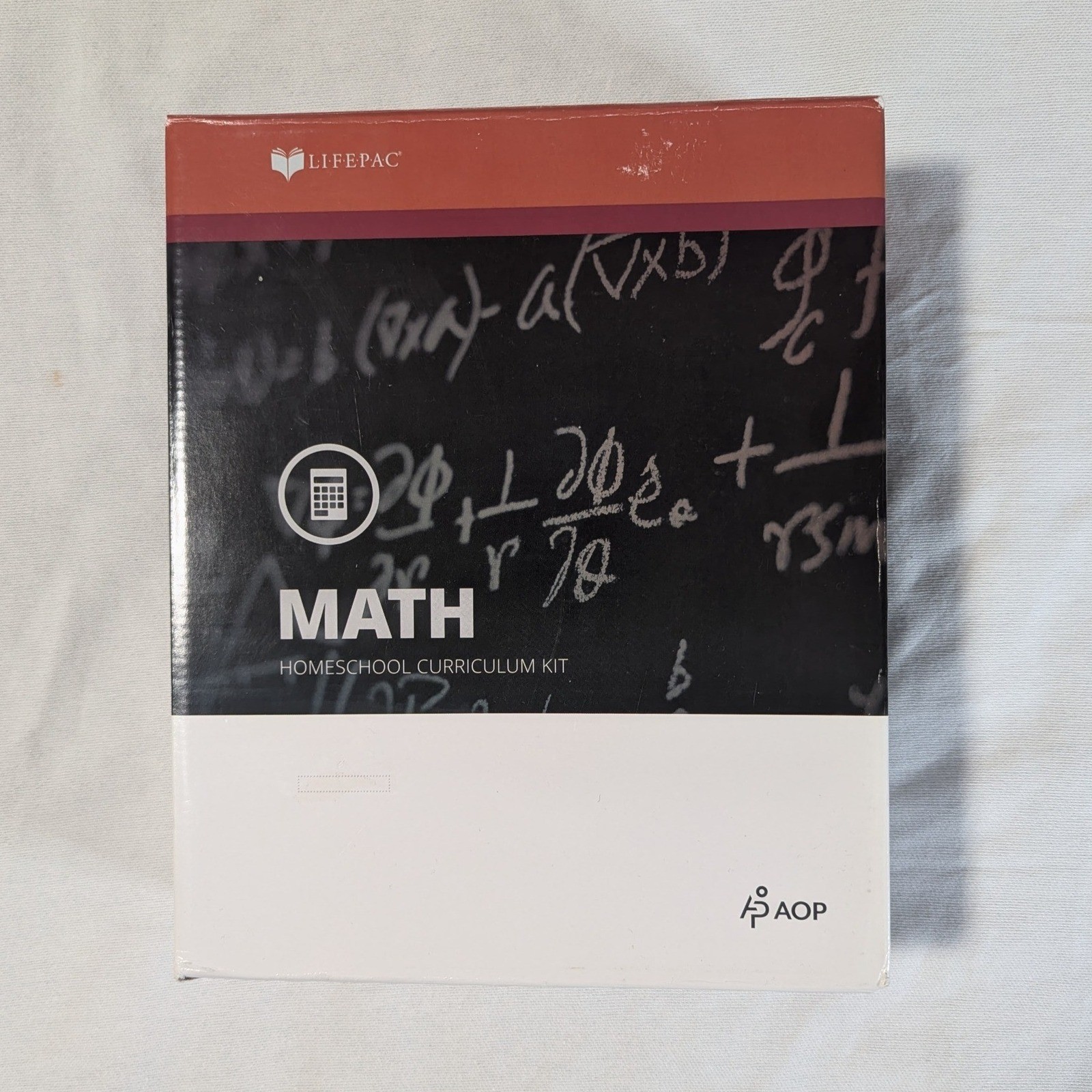 AOP LIFEPAC Math Homeschool Curriculum Complete Boxed Kit Alpha Omega